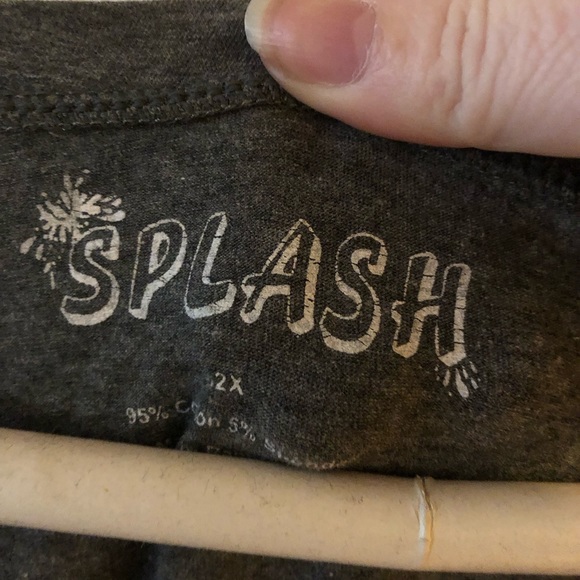 Splash Cotton Tee- 674 $8 or π¦ *tee deal - Picture 2 of 2